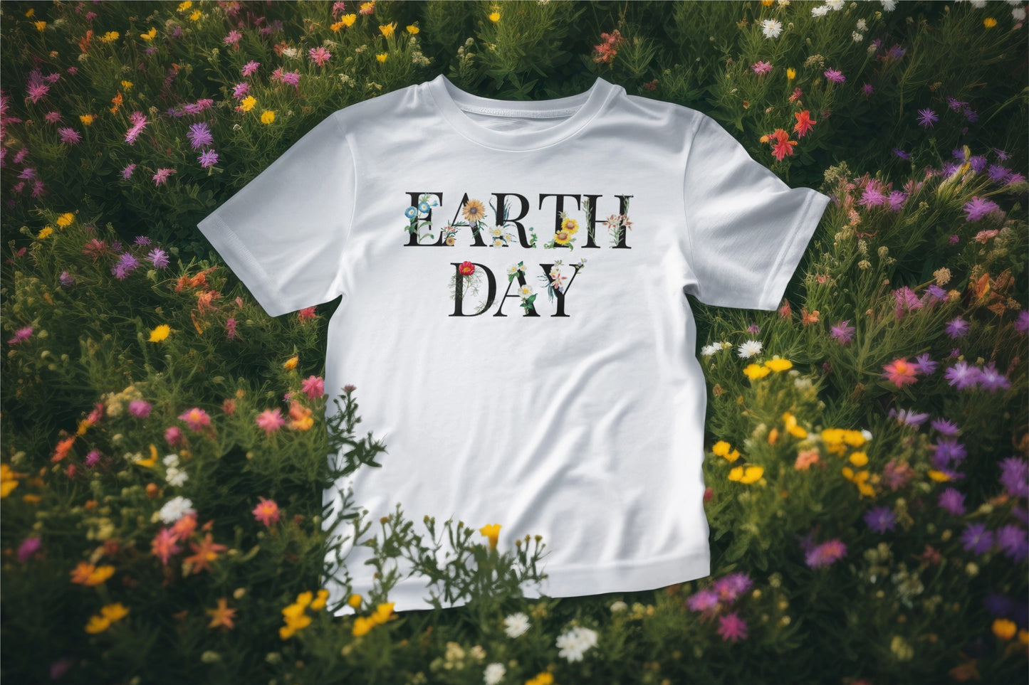 Earth Day DTF Transfer