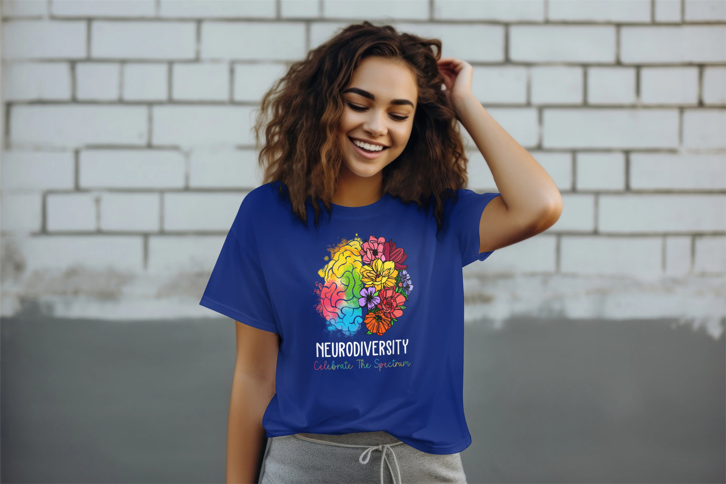 Neurodiversity Brain DTF Transfer