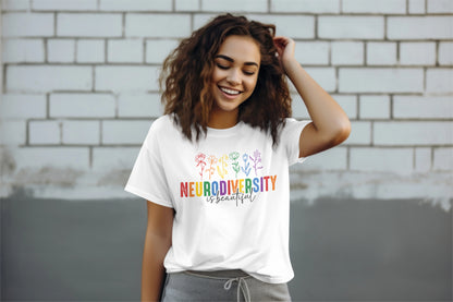 Neurodiversity is Beautiful DTF Transfer