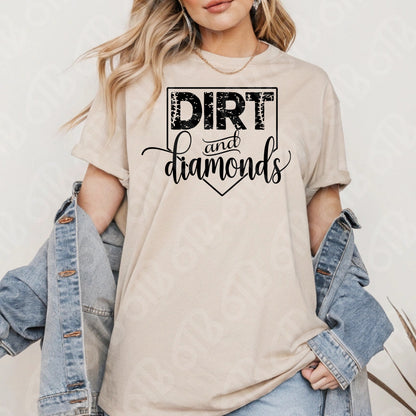 Dirt and Diamonds DTF Transfer