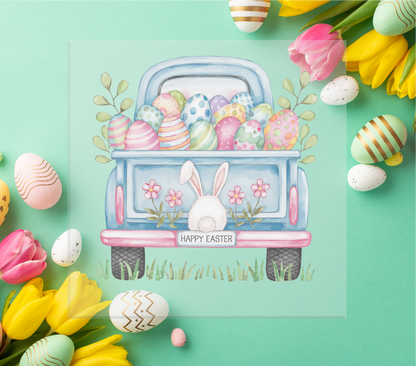 Easter Truck DTF Transfers