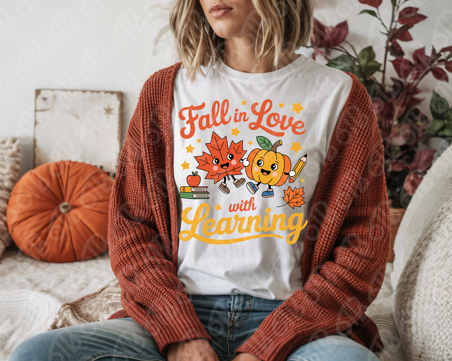 Fall In Love With Learning DTF Transfer