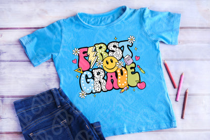 Retro First Grade DTF Transfer