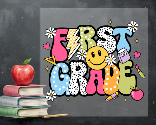 Retro First Grade DTF Transfer