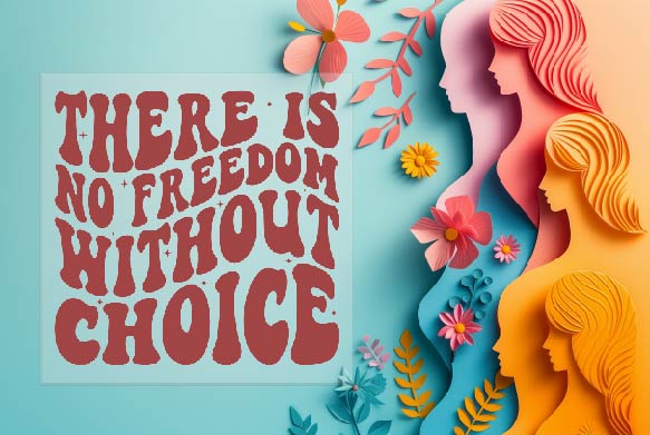 No Freedom Without Choice Sublimation Transfer