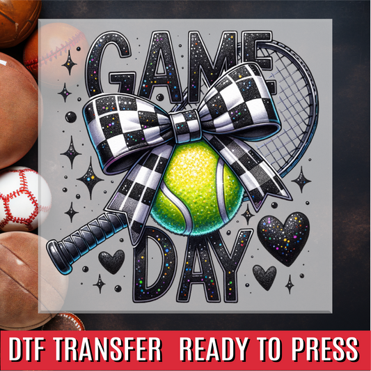 Game Day Tennis DTF Transfer