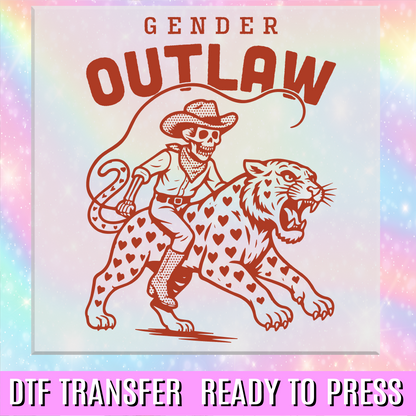 Gender Outlaw DTF Transfer