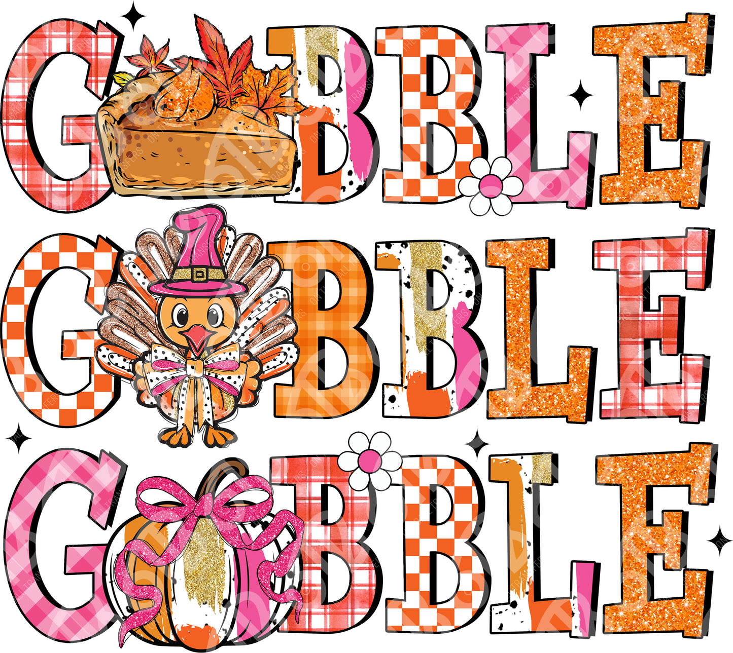 Gobble Gobble Gobble DTF Transfer