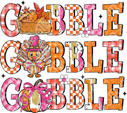 Gobble Gobble Gobble DTF Transfer