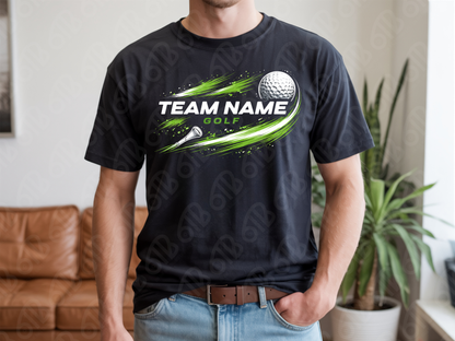 Golf Team Custom DTF Transfer