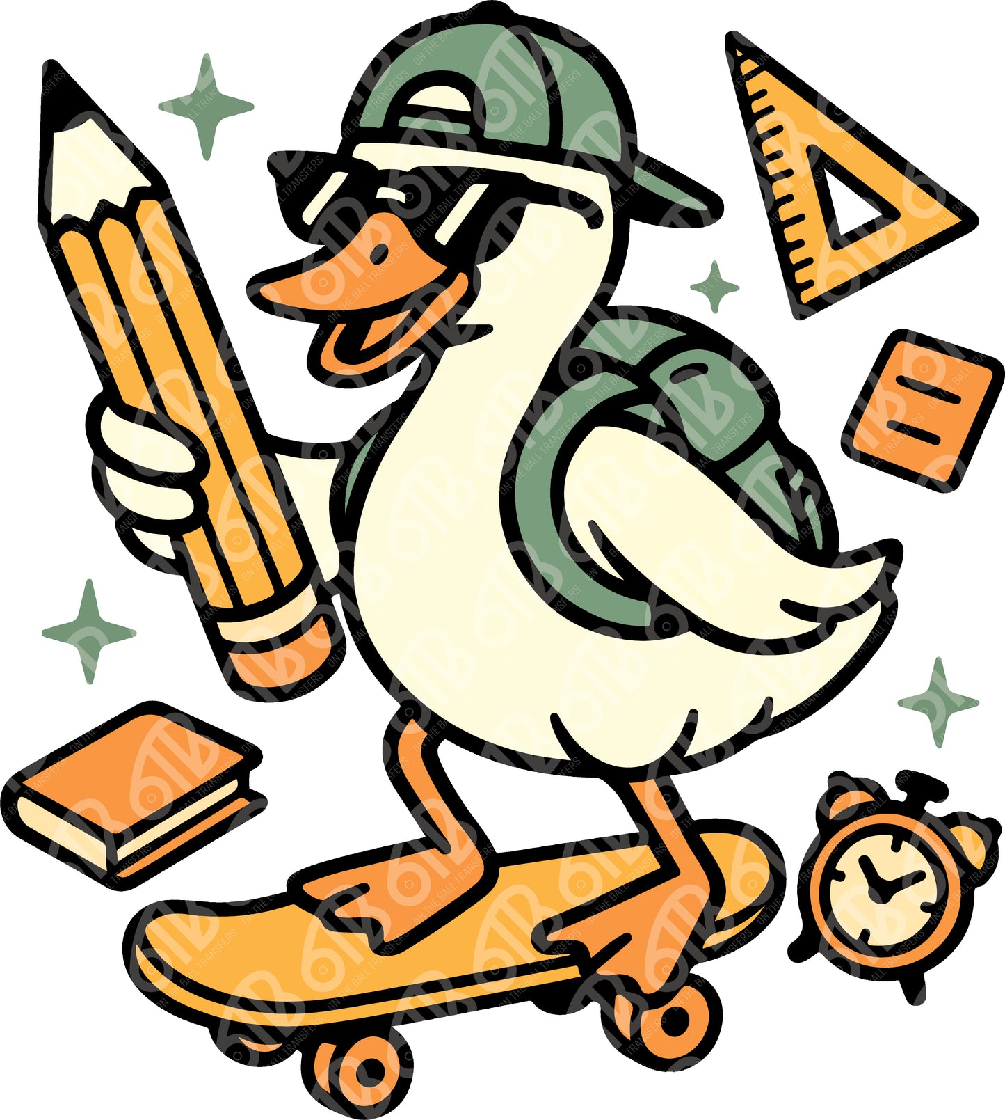 Cool School Goose DTF Transfer