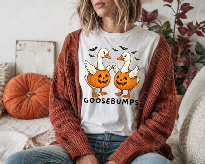 Goose Bumps Pumpkins DTF Transfer