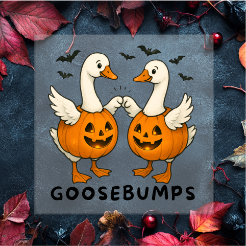 Goose Bumps Pumpkins DTF Transfer
