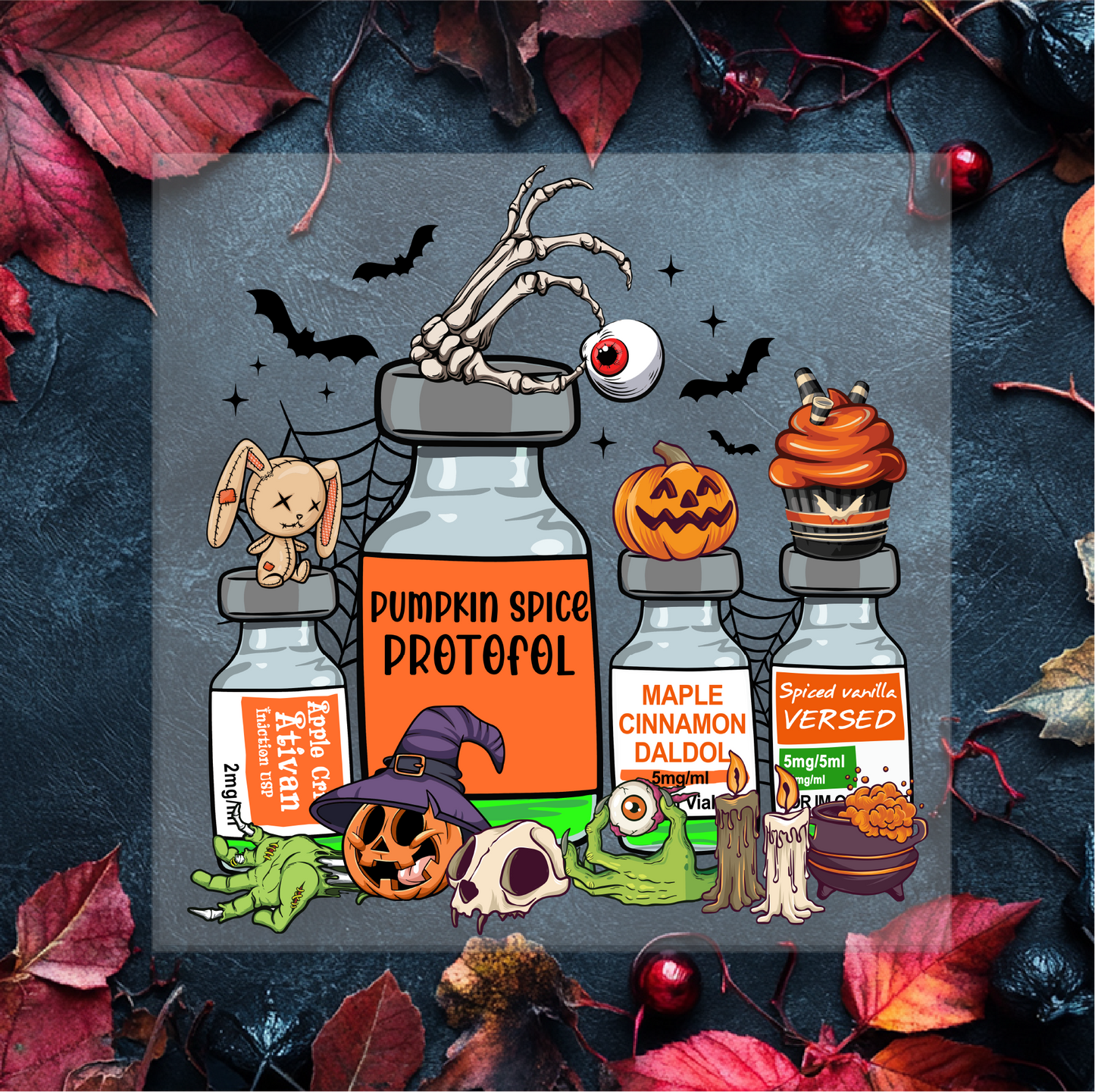 Halloween Medicine DTF Transfer
