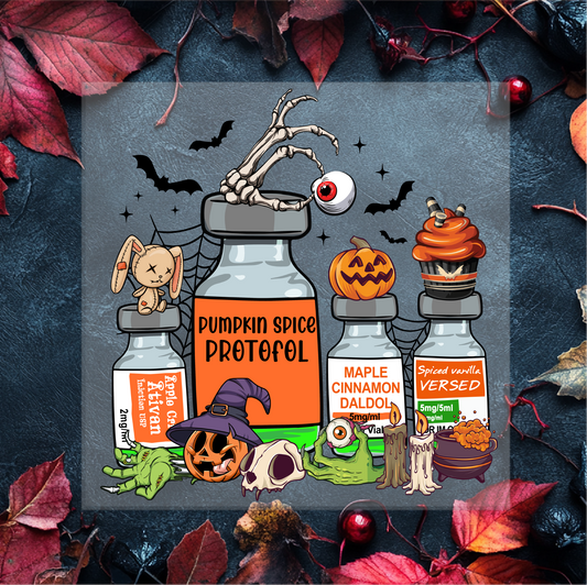 Halloween Medicine DTF Transfer