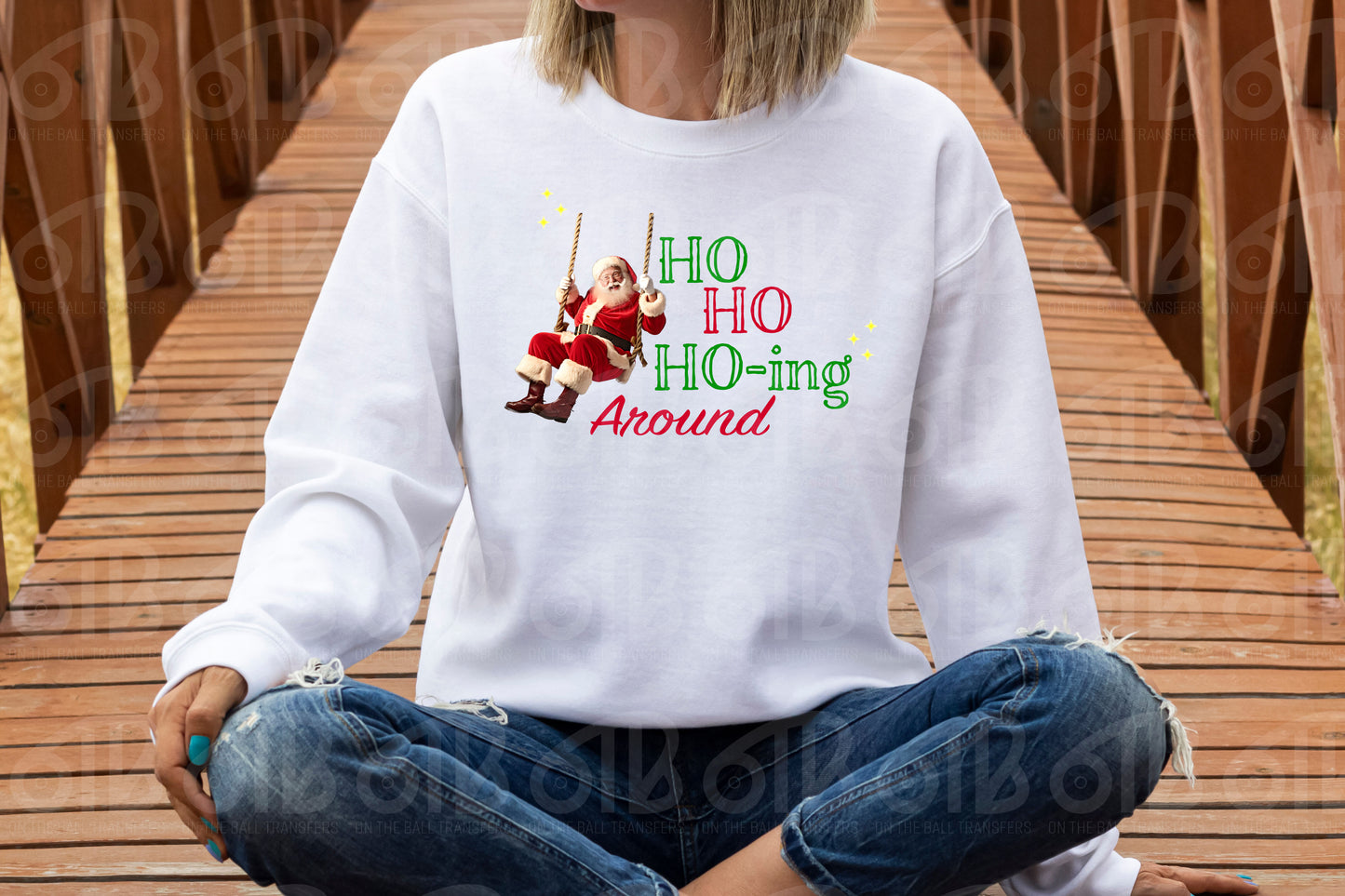 Ho-Ho-Hoing DTF Transfer