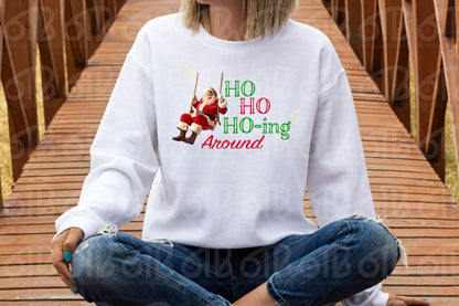 Ho-Ho-Hoing DTF Transfer