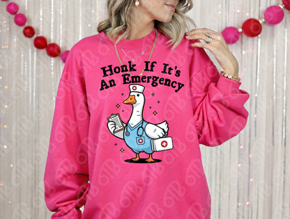 Honk if it's an Emergency DTF Transfer