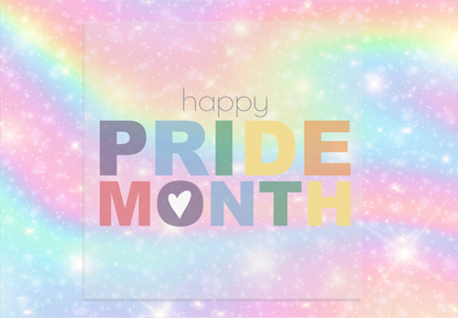 Happy Pride Month DTF Transfer