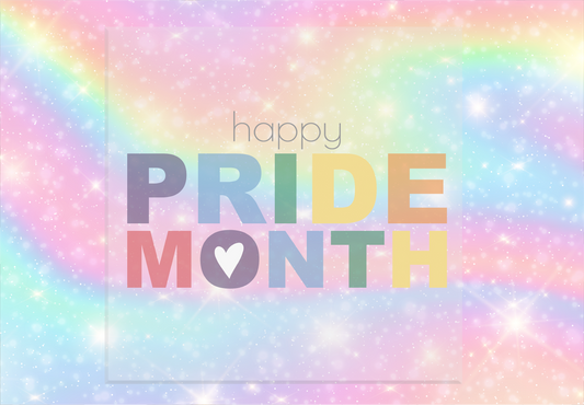 Happy Pride Month DTF Transfer