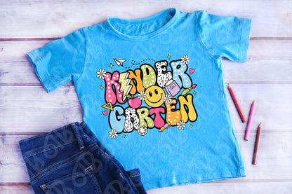 Retro Kindergarten DTF Transfer
