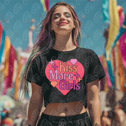 Kiss More Girls DTF Transfer