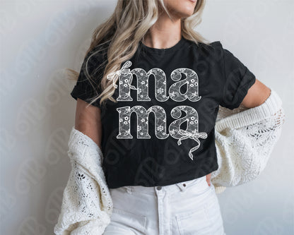 Lace Mama DTF Transfer