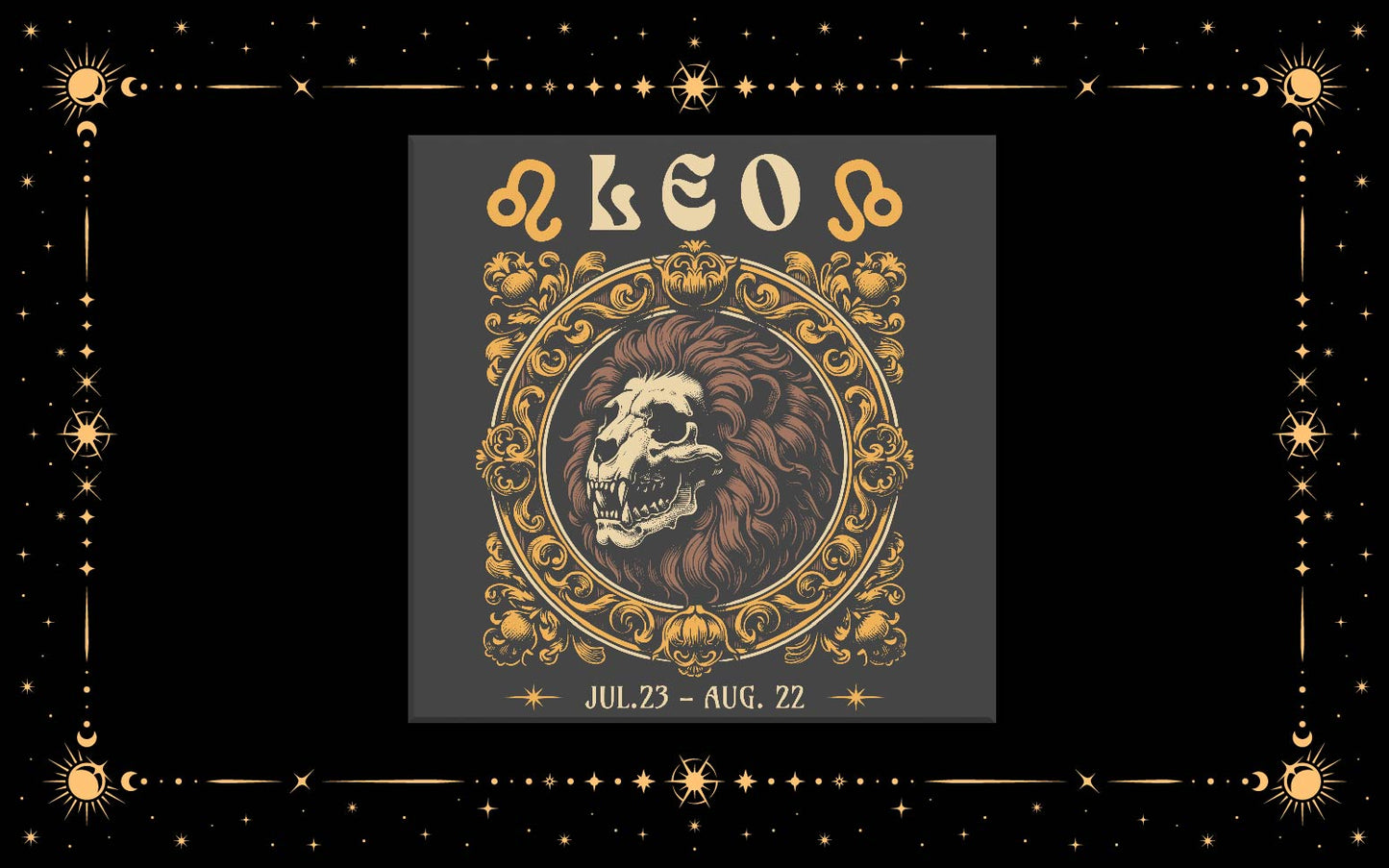 Leo Skeleton Sublimation Transfers