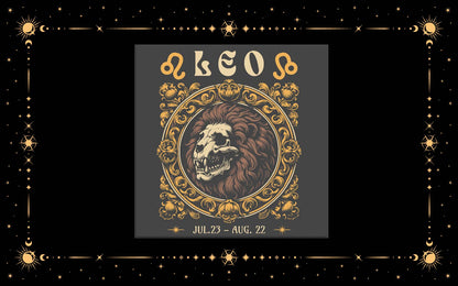Leo Skeleton Sublimation Transfers