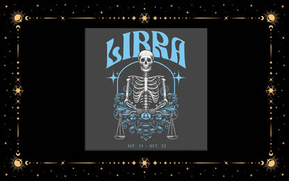 Libra Skeleton Sublimation Transfers