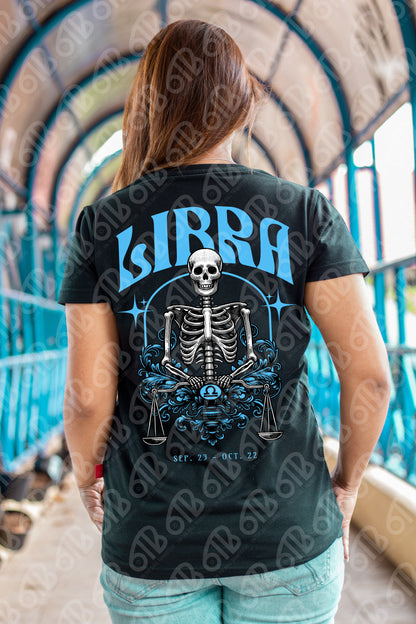 Libra Skeleton Sublimation Transfers