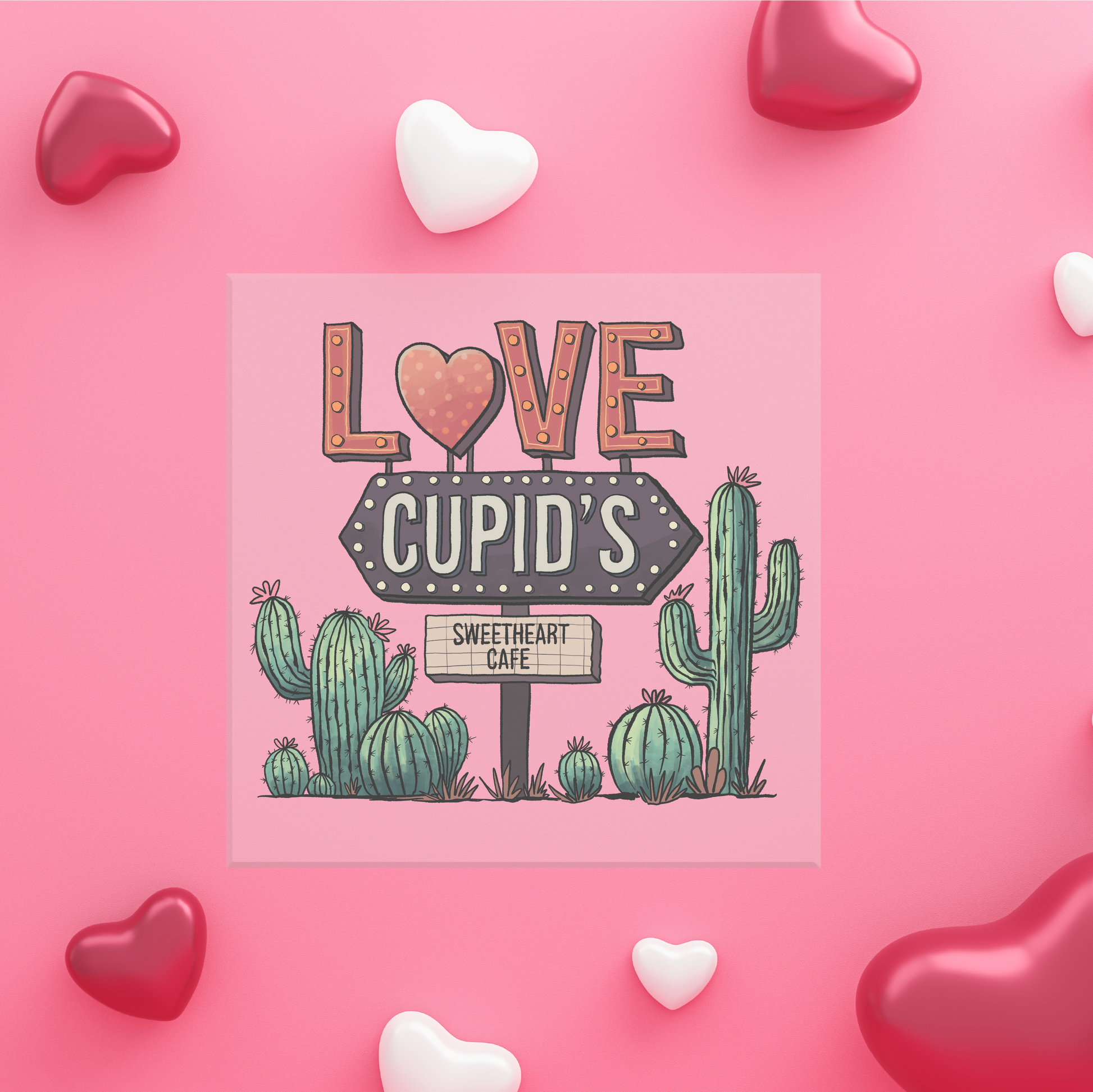 Cupid Motel DTF Transfer , DTF Print , transfer mockup
