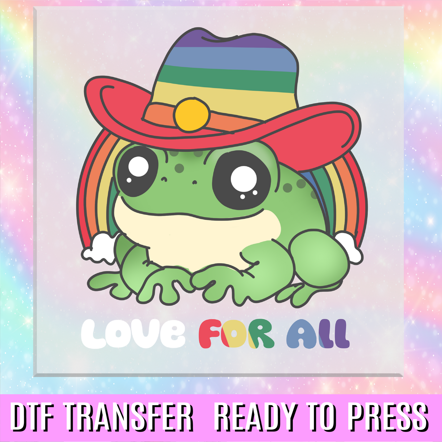 Love for All DTF Transfer