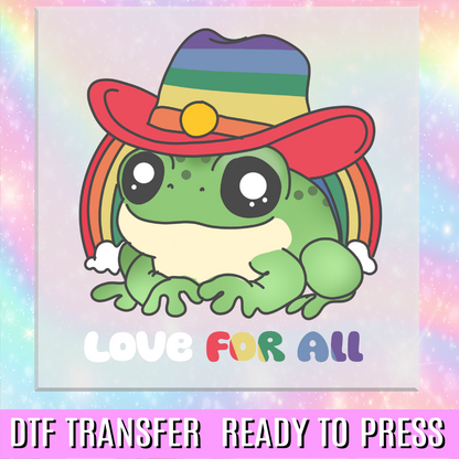 Love for All DTF Transfer