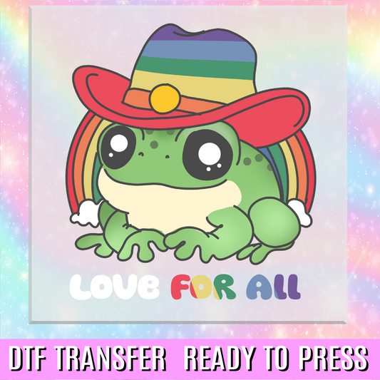 Love for All DTF Transfer