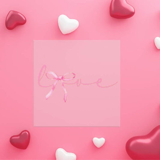 Script Love Sublimation Transfers