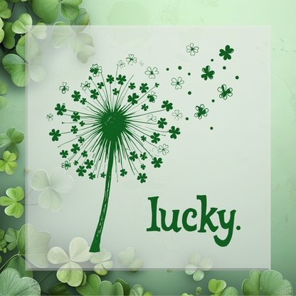 Lucky dandelion DTF Transfer