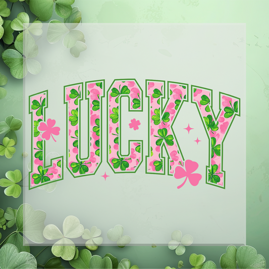 Lucky Pink DTF Transfer