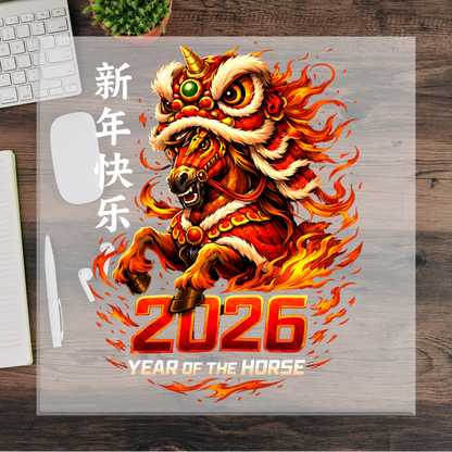 Lunar New Year 2026 DTF Transfer