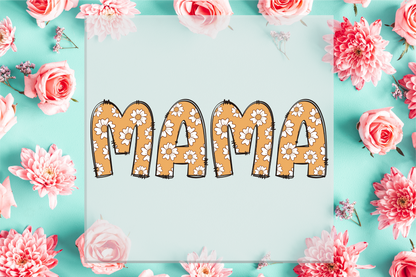 Mama Sunflower Print DTF Transfer