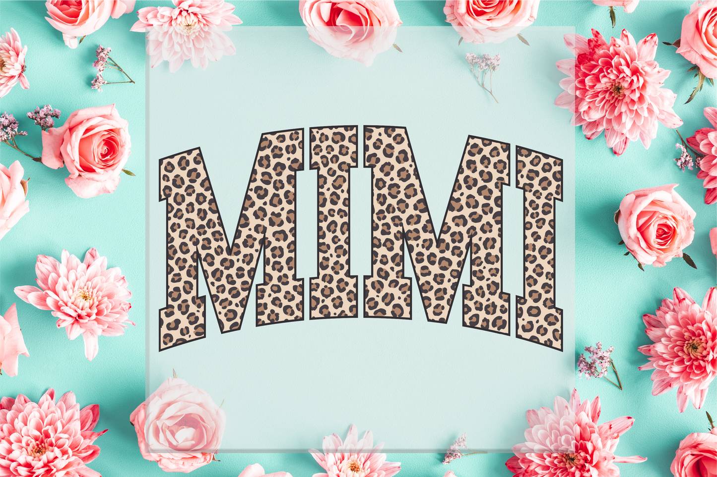 Mimi Leopard Print DTF Transfer