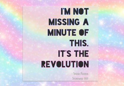 It's The Revolution DTF Transfer