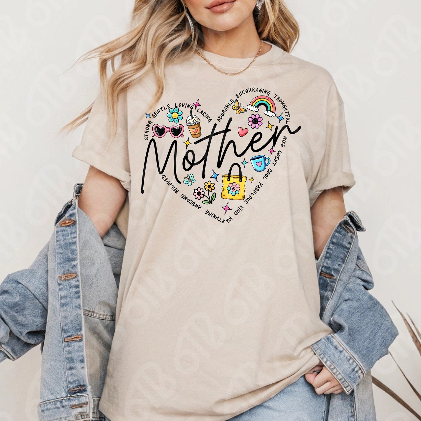 Mother Heart DTF Transfer