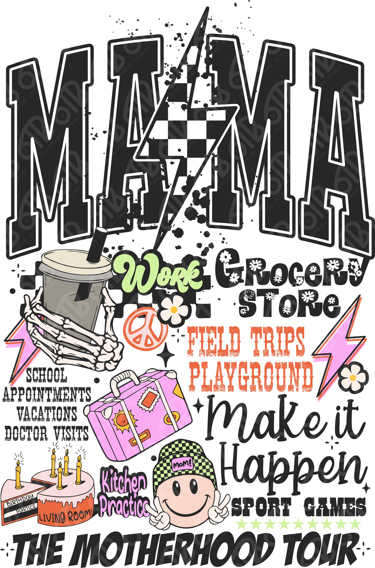The Mama Tour DTF Transfer