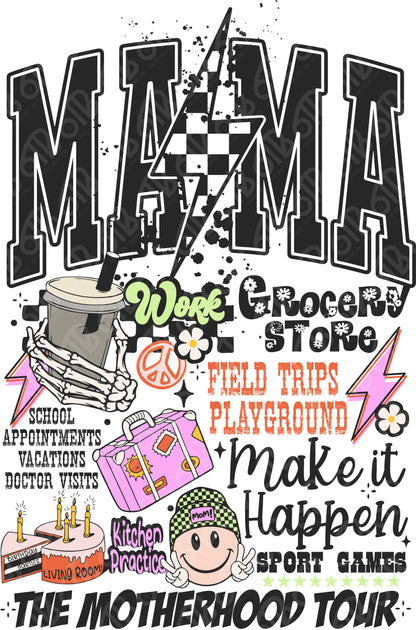 The Mama Tour DTF Transfer