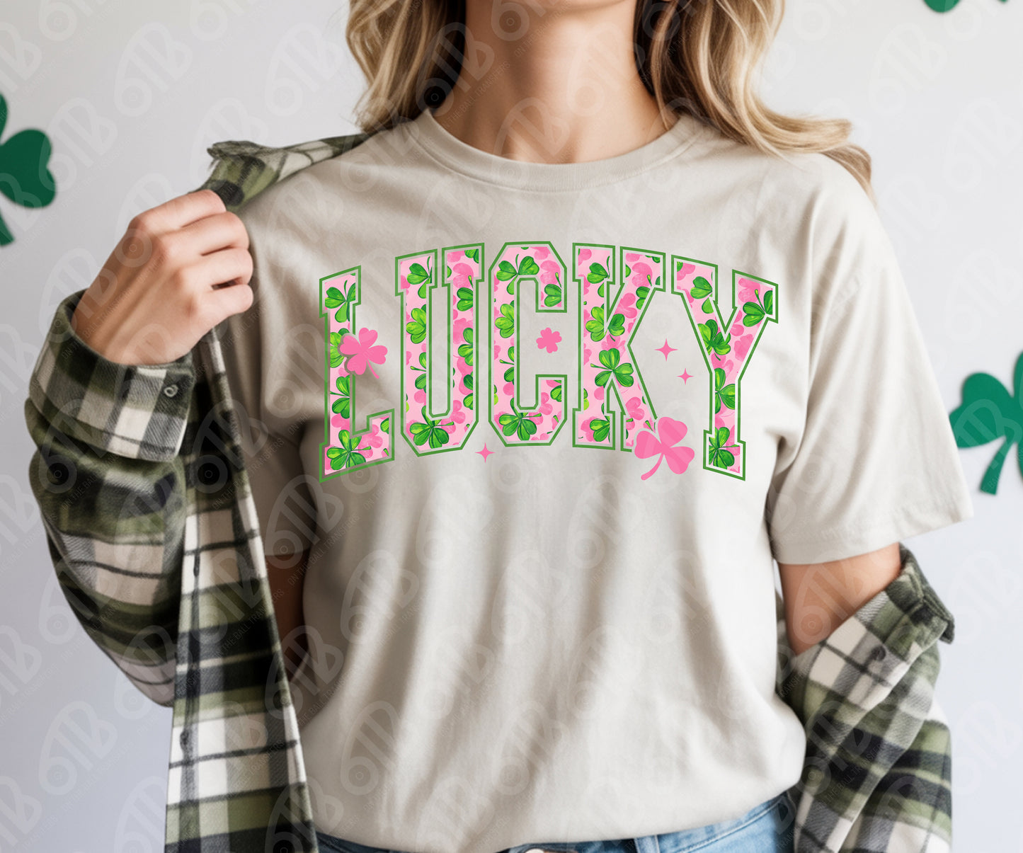 Lucky Pink DTF Transfer