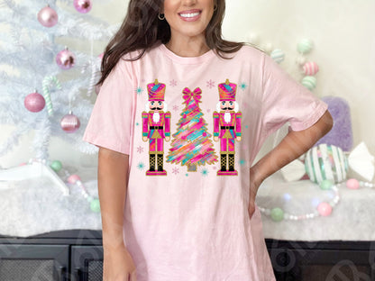 Pink Nutcrackers DTF Transfer