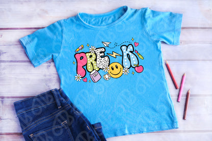 Retro Pre-K DTF Transfer