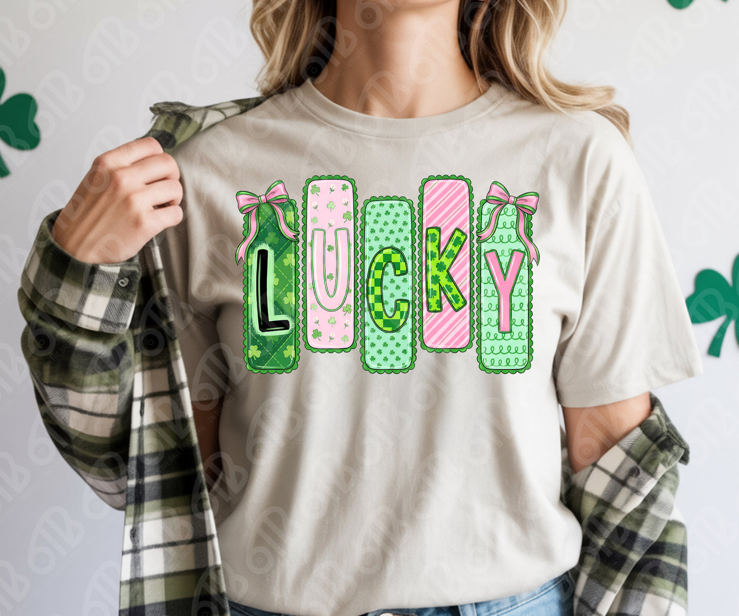 Preppy Lucky Bow DTF Transfer