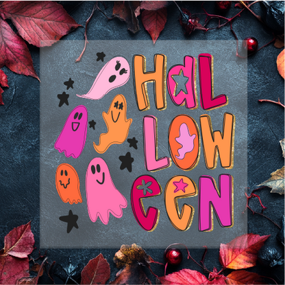 Halloween Ghost Preppy DTF Transfer